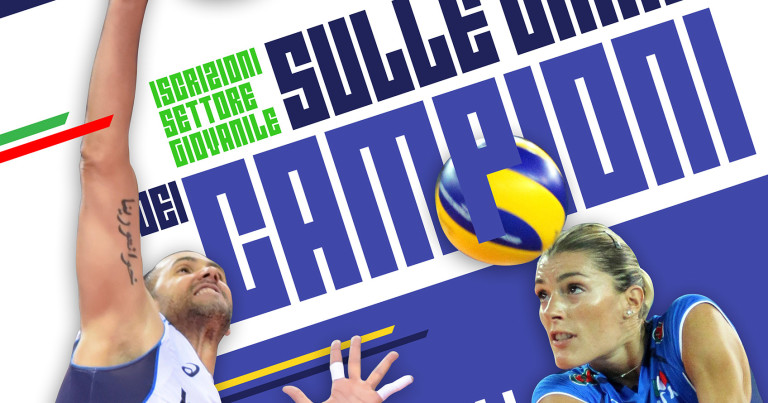 Stagione 2018/2019: aperte le iscrizioni ai corsi del settore giovanile, vi aspettiamo!!!