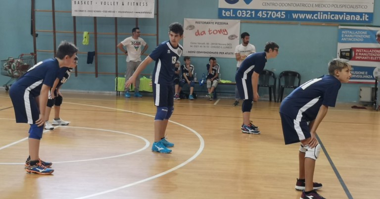 Under 14 maschile: vittoria 0 a 3 dei nostri ragazzi in casa del Volley Novara