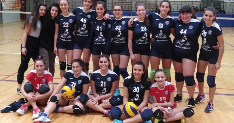Allieve CSI femminile – Studio Immobiliare VCO: Finalmente vittoria per le ragazze di coach Turci